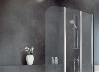 Parawan nawannowy jako alternatywa dla zasłon prysznicowych Parawan nawannowy