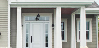 Drzwi dwuskrzydłowe do domu